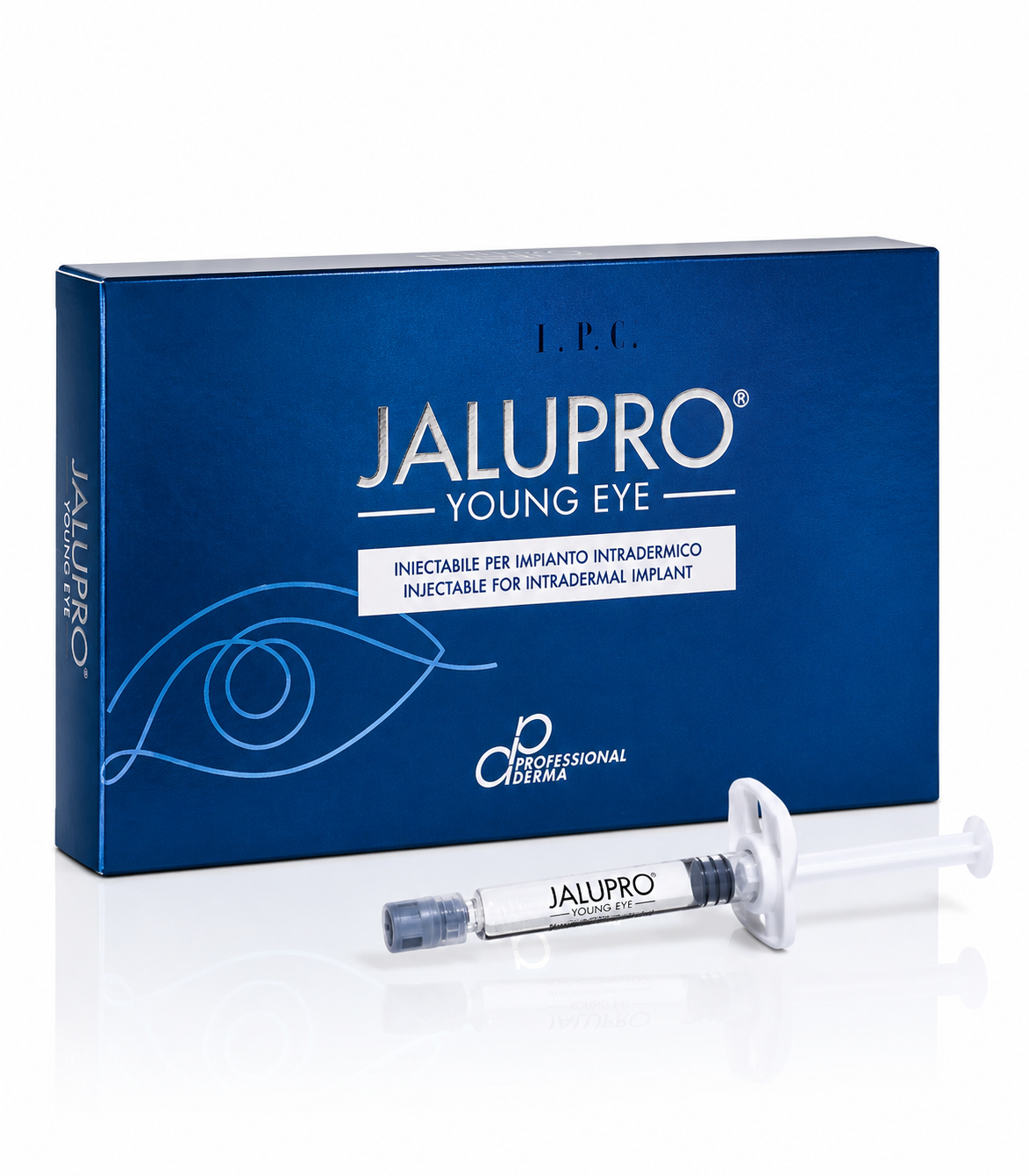 jalupro-young-eye-1x1ml-product-photo Jalupro Young Eye 1 x 1ml injectable under-eye skin booster product box
